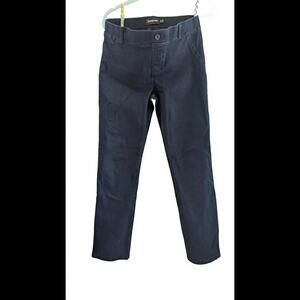 Stylish Betabrand Women's Straight Leg Jeans - Dark Wash